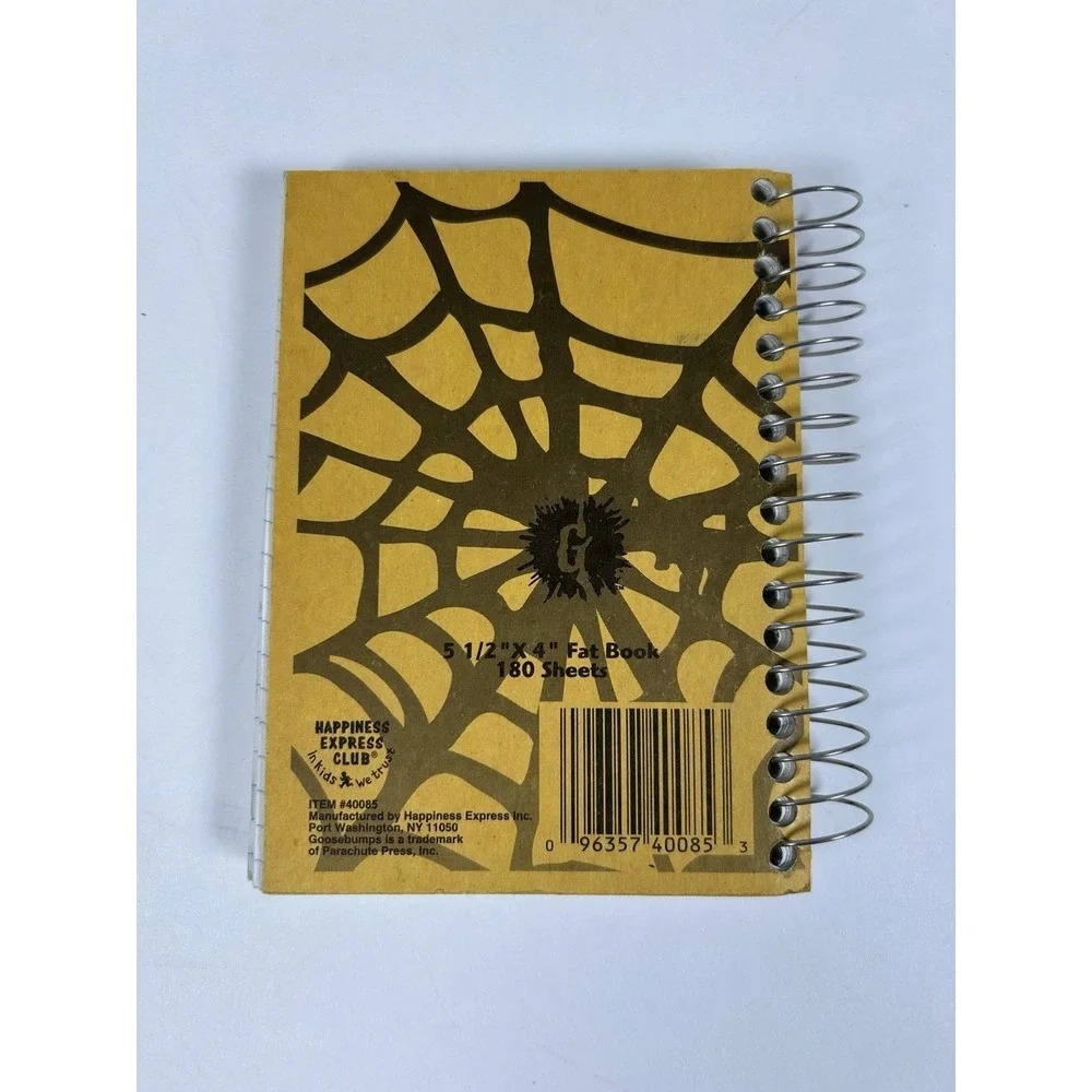 Goosebumps Mini Spiral Notebook #7 Night of The Living Dummy Unused